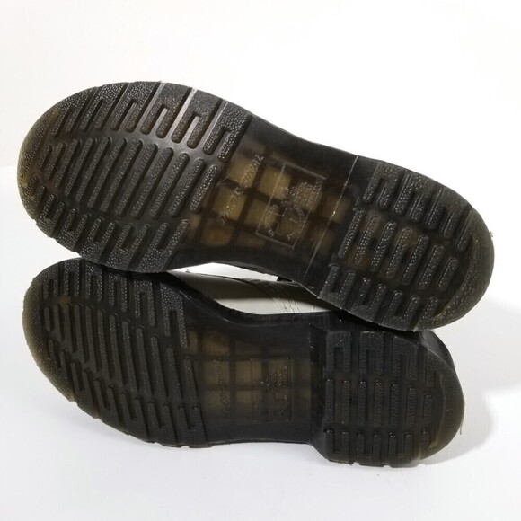 Dr. Martens 1460 Serena White Fur Lined Ankle High Top Platform Boots Gorpcore 5 - Picture 8 of 10